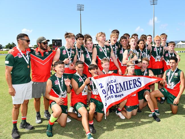 South Cairns Cutters won the Under 15 Boys AFL Cairns grand final. Picture: Supplied