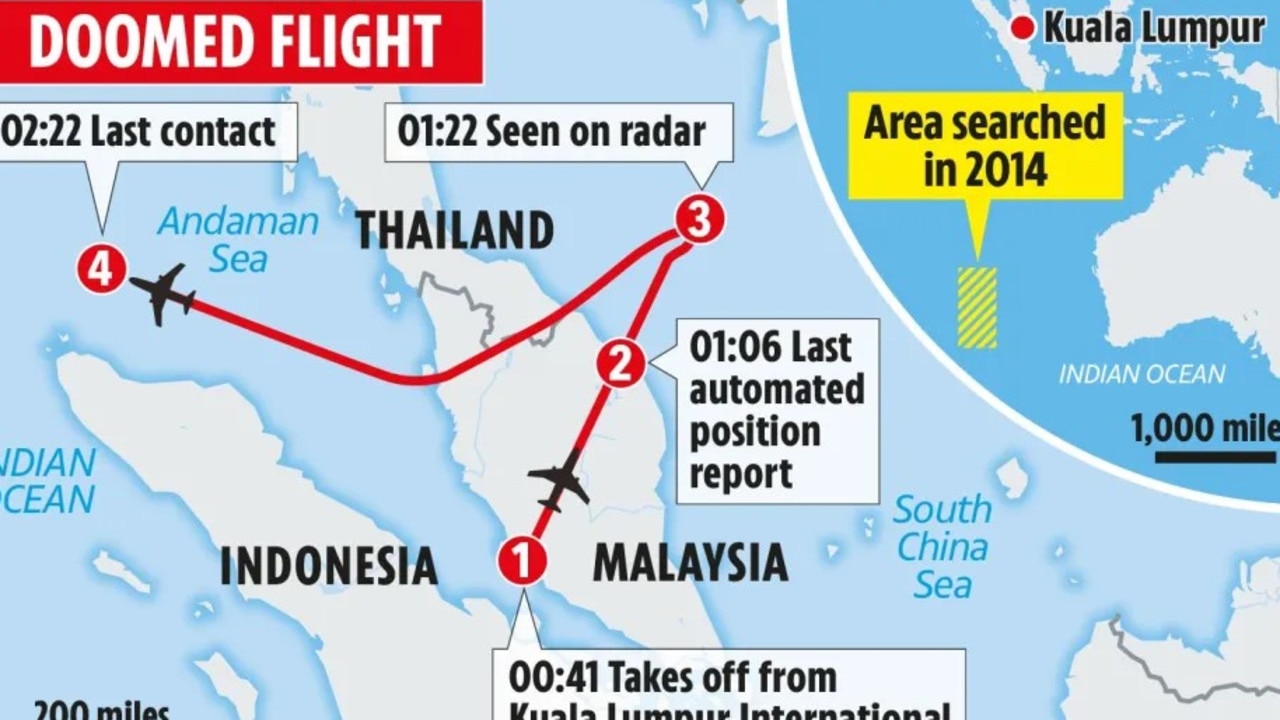 Inside explosive MH370 claims 10 years on