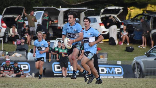 Zac Beecher in action for the Seagulls. Photo: Emma Stockham