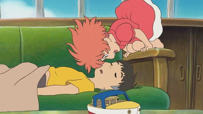 Ghibli classic ... Melburnians can enjoy a reprise of Ponyo at ACMI during the holidays.