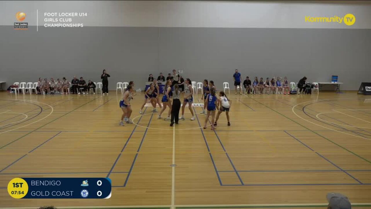 Bendigo Braves v Gold Coast Rollers (Girls)- 2024 Basketball Australia U14 Club  Championships Day 2