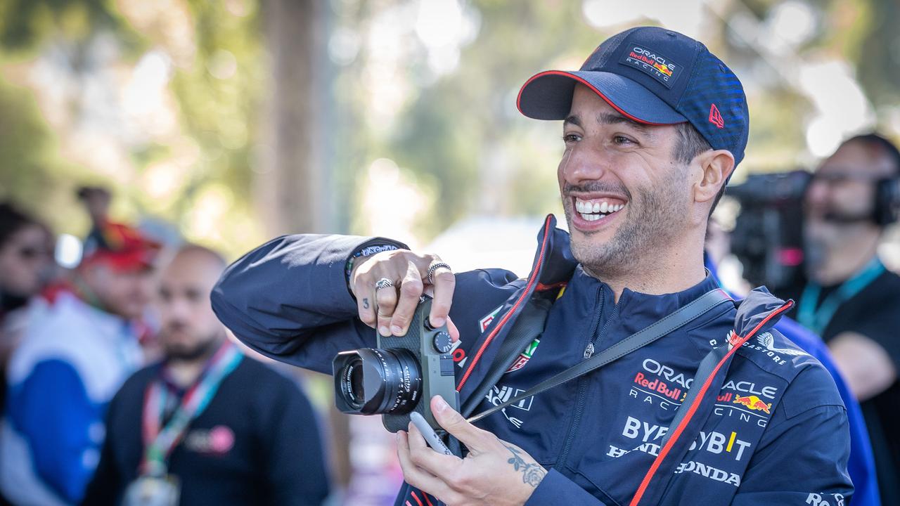 Ricciardo is much happier back at Red Bull. Picture: Jake Nowakowski