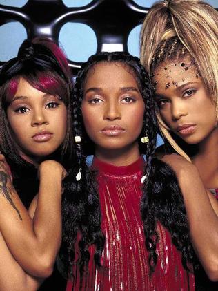 TLC akak the late Lisa 'Left Eye' Lopes, Chilli and T-Boz.