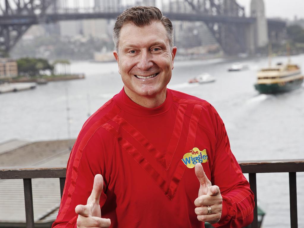 Red Wiggle Simon Pryce believes what you eat is very important. Picture: Sam Ruttyn