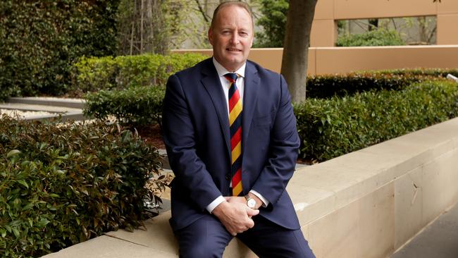 Crows Chairman Rob Chapman, who has indicated he will leave in the next year. Picture: Stuart McEvoy / The Australian