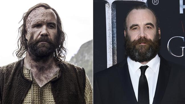 Rory McCann doesn’t think he’ll find a job better than being Sandor "The Hound" Clegane. Pictures: HBO and Evan Agostini/Invision/AP