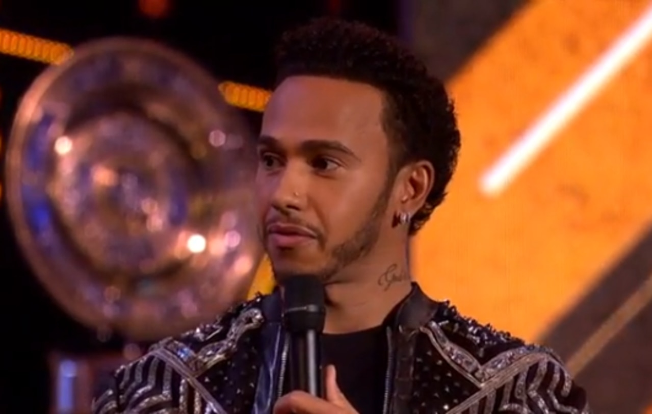 Lewis Hamilton was runner-up in the voting.