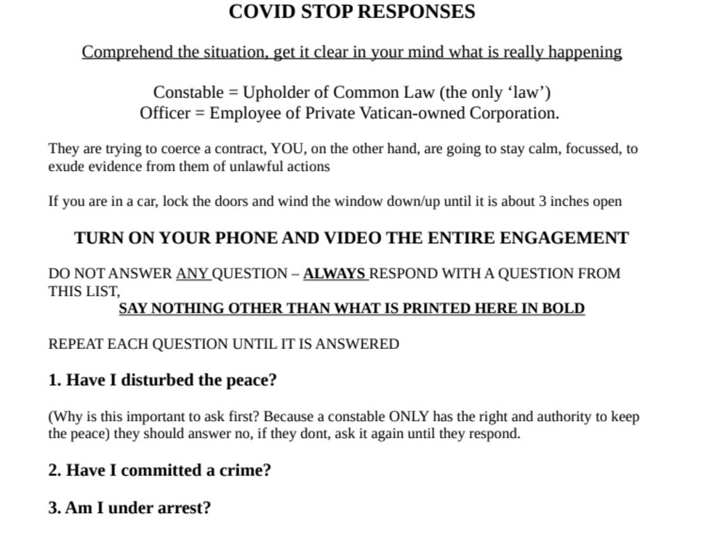 Anti-maskers are sharing these “COVID stop responses” scripts online.