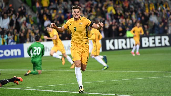 Tomi Juric of Australia celebrates.