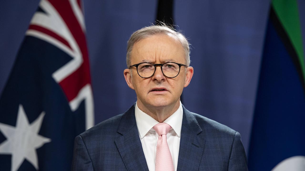 Australian Prime Minister Anthony Albanese has been invited to Kyiv by Ukraine’s leader Volodymyr Zelensky. Picture: NewsWire / Monique Harmer