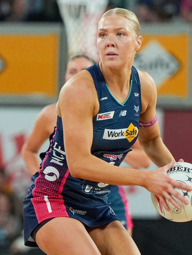 Kate Moloney was moved to play on former teammate Liz Watson. Picture: Asanka Ratnayake/Getty Images