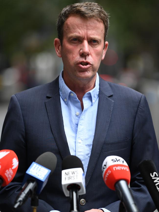 Federal Education Minister Dan Tehan has the authority to direct the Tertiary Education Quality and Standards Agency in the exercise and performance of its powers. Picture: AAP