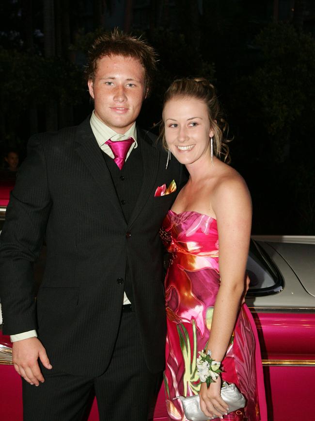 Emmanuel College formal at the Gold Coast International hotel. Josh Coyle and Alysha Ross (l to r).