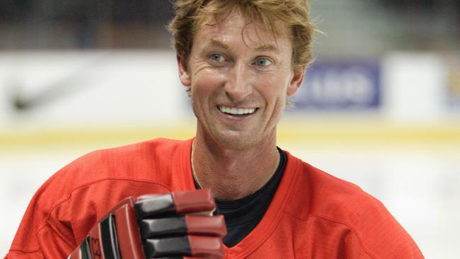 Wayne Gretzky, ice hockey legend.