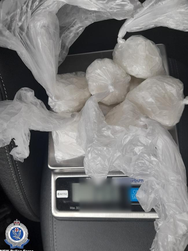 Some of the drugs seized. Picture: NSW Police