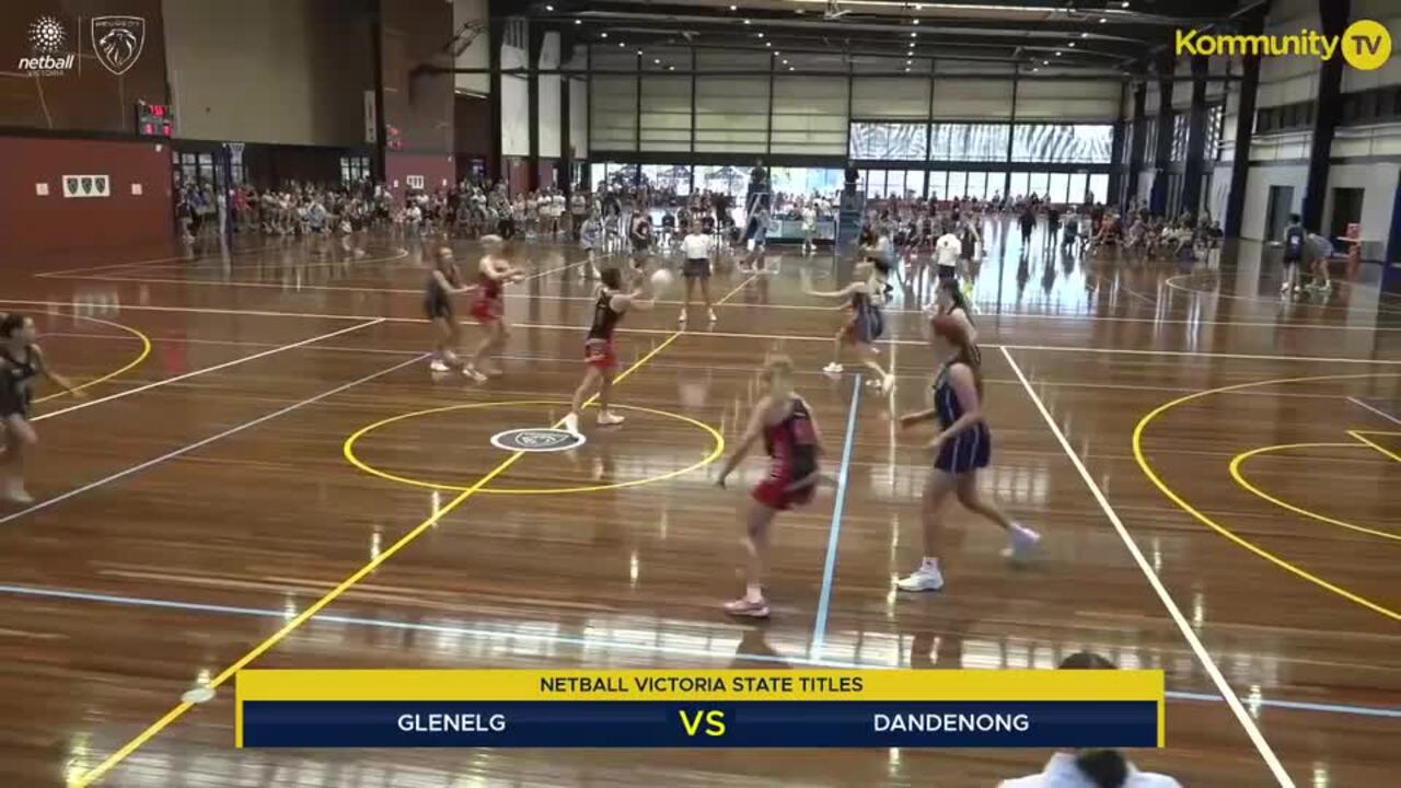 Replay: Glenelg v Dandenong Valley (17&U M) - 2025 Netball Victoria State Titles Day 1