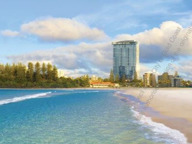 GCB development story  on the southern end - Komune at Coolangatta, 25 storey building proposed for 140 Marine Parade