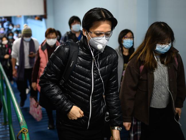 Global health systems, not economics, were exposed by the COVID-19 pandemic, the Prime Minister says. Picture: Philip Fong/AFP