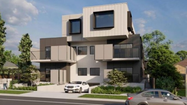 The City of Greater Geelong has approved this 10-apartment complex at 34 Barrabool Rd, Highton, near Highton Village.