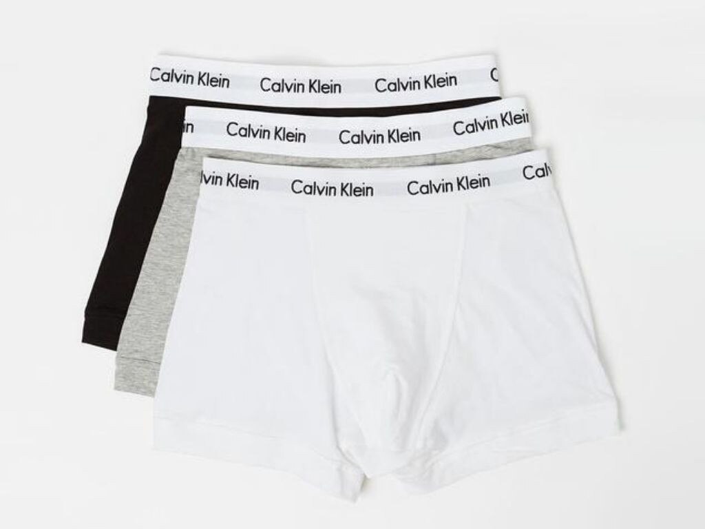 Calvin Klein 3-Pack Cotton Stretch Trunks