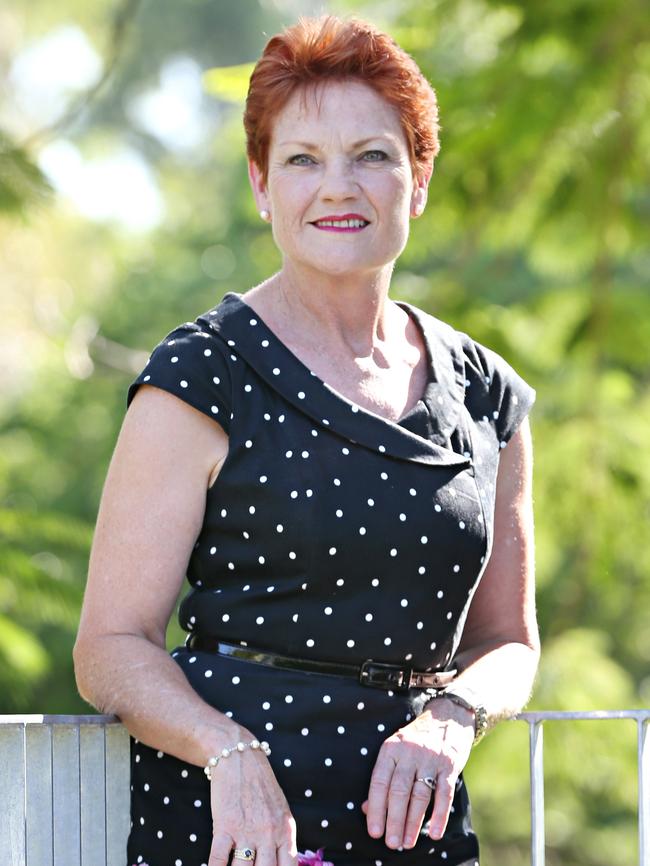 Pauline Hanson has spoken about her perseverance, her political comeback, her commitment to Australians, and why she won’t be bullied by major parties. Picture: Annette Dew