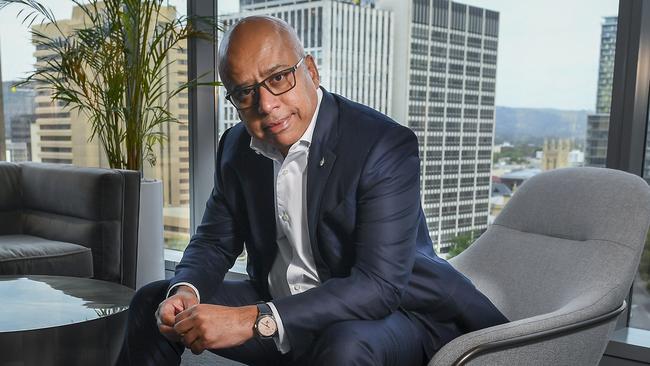 Sanjeev Gupta in his Adelaide office in October, 2024. Picture Mark Brake