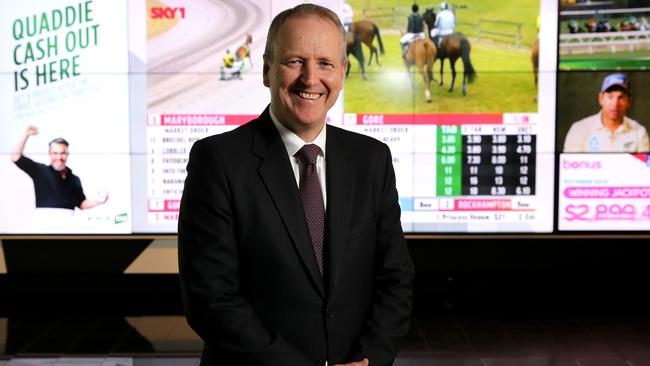 Tabcorp CEO David Attenborough. Pic: Stuart McEvoy