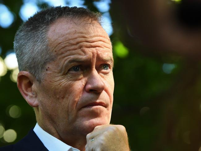 Labor’s lead on a two-party preferred basis has fallen, according to a new poll. Picture: AAP/James Ross