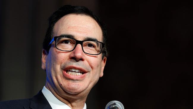 US Treasury Secretary Steve Mnuchin has cancelled his attendance at the Saudi financial forum. Picture: AFP