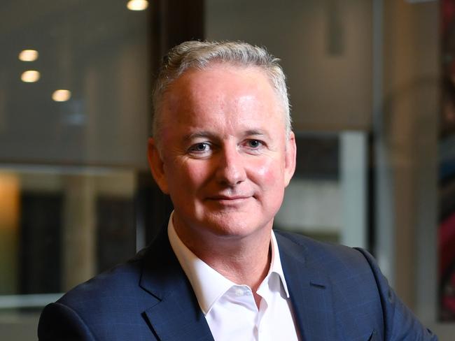 Nine Entertainment CEO Hugh Marks poses for a photo in Sydney, Thursday, February 21, 2019. (AAP Image/Joel Carrett) NO ARCHIVING