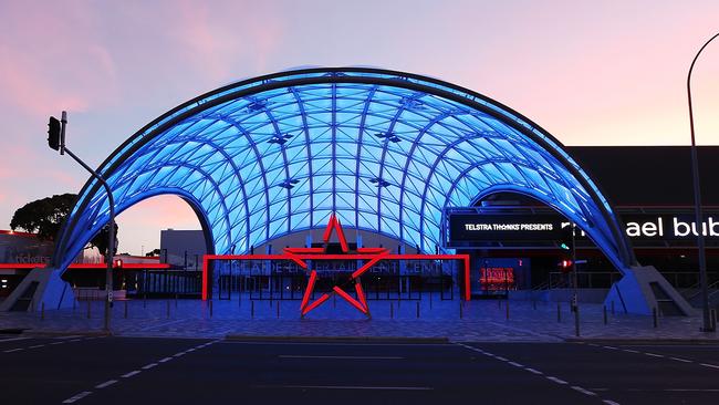 The Adelaide Entertainment Centre would be replaced under Premier Steven Marshall’s plan. Picture: Morne de Klerk/Getty Images