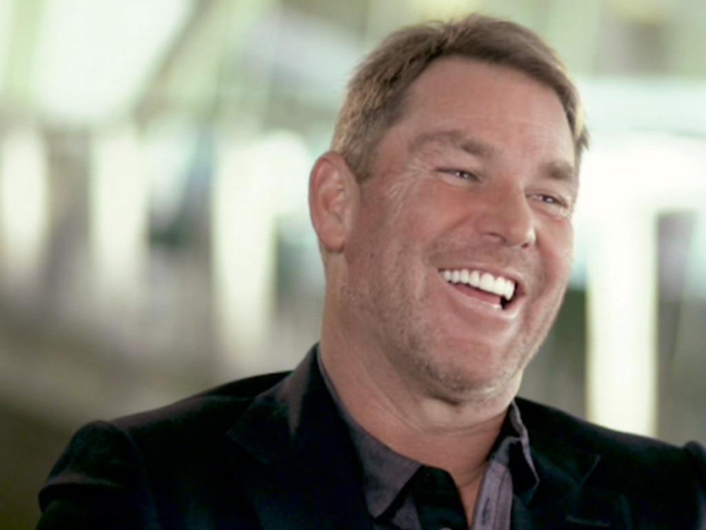 Shane Warne speaks on ABC's 7.30, telling of his favourite sledging story.