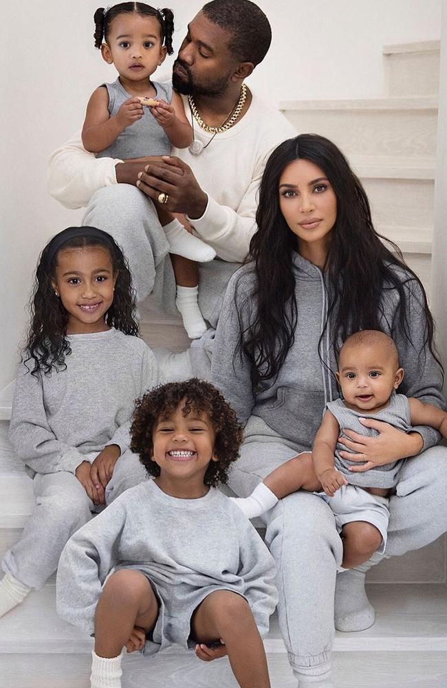 Kim and Kanye have four children. North, Saint, Chicago and Psalm. Picture: Instagram