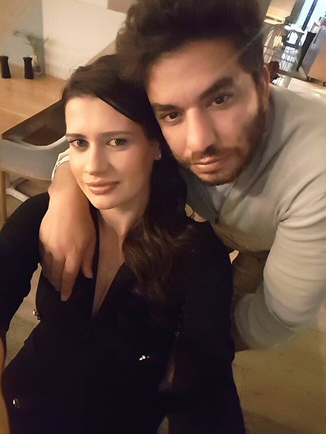 Naaman, pictured with wife Marta Pasic, has not been seen since the company was wound up in September, 2019.