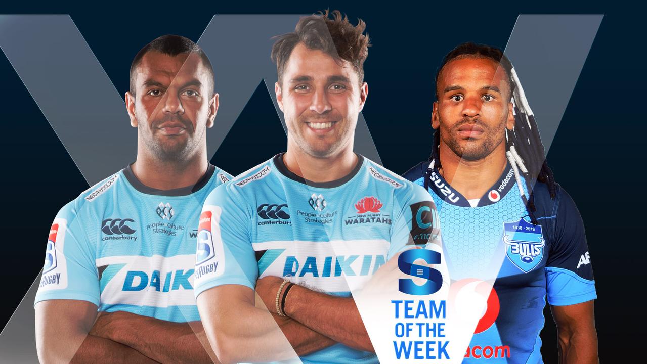 Waratahs pair Nick Phipps and Kurtley Beale both have been named in Rd 14's Super Rugby team of the week.
