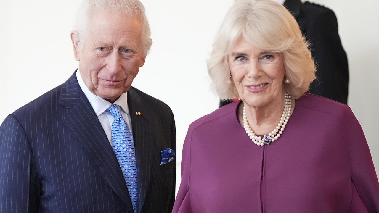 Charles and Camilla during day two of the State visit. Picture: Aaron Chown – WPA Pool/Getty Images