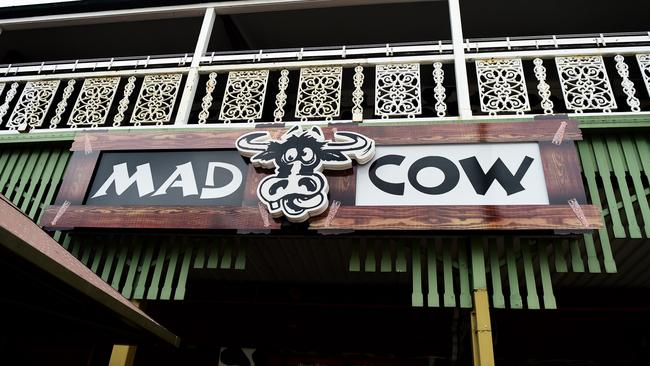 Mad Cow Tavern on Flinders St, Townsville. Picture: Alix Sweeney