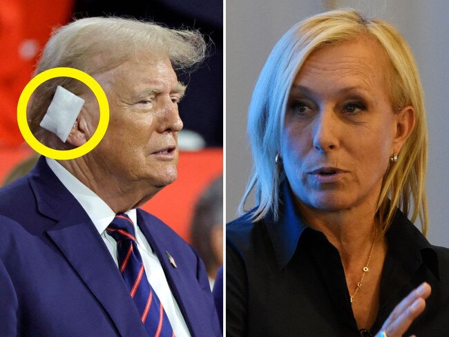 Martina Navratilova calls out Donald Trump