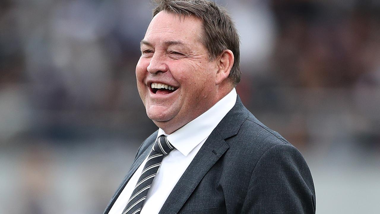 Former All Blacks coach Steve Hansen has been helping the Wallabies. Picture: Hannah Peters/Getty Images