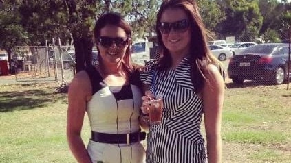 Trainer Summer Dickson (right) says she was always following in her sister Hana’s footsteps. Picture: Supplied by Summer Dickson