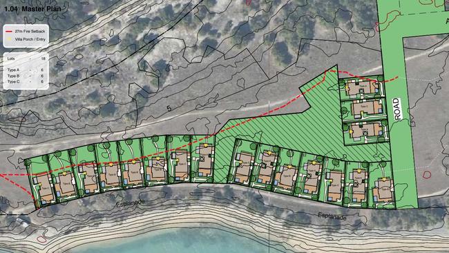 Development plans for Stone Island off the Whitsundays' coast. Picture: Documents submitted to Whitsunday Regional Council