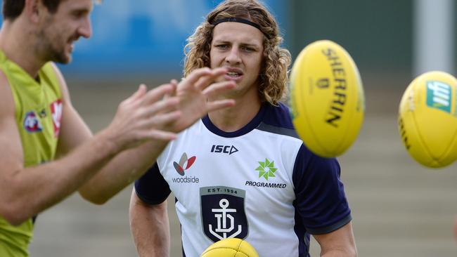 Nathan Fyfe is the most popular selection in SuperCoach. Picture: Daniel Wilkins