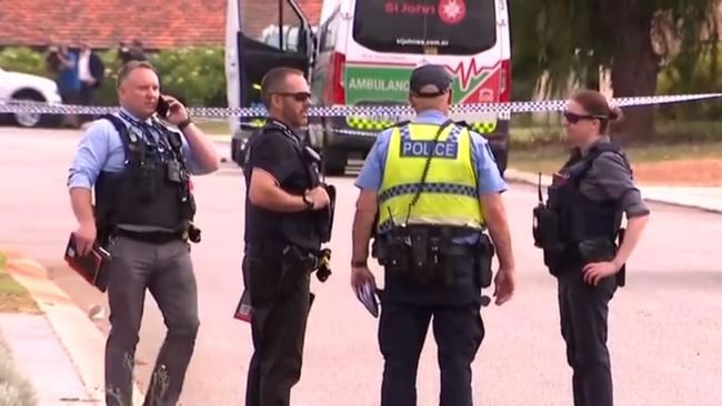 Witnesses have described the wild moment the alleged offender was taken into custody. Picture: 7 News