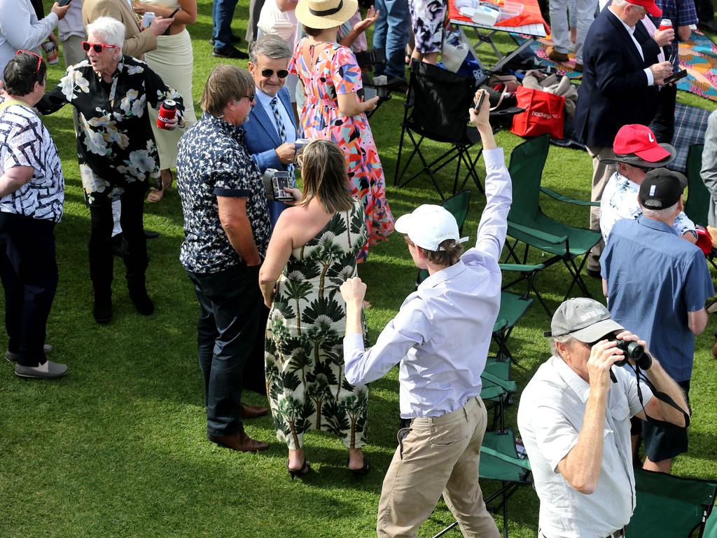 Geelong Cup. Onesmoothoperator wins the Geelong Cup. Picture: Mike Dugdale