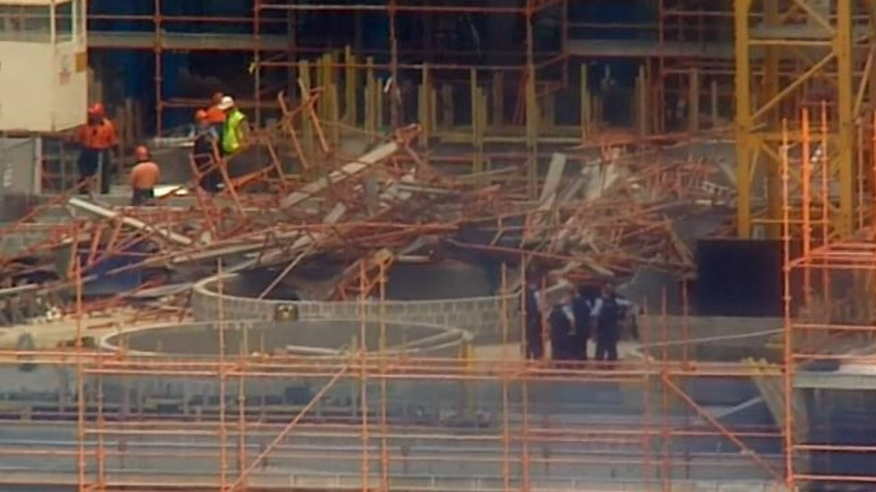 The tragedy happened at a building site in Macquarie Park. Picture: 60 Minutes