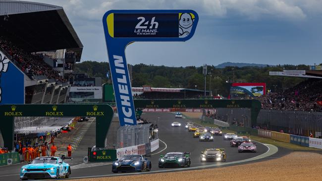 Ford's Mustang GT3 at the 2024 24 Hours of Le Mans. Photo: Supplied