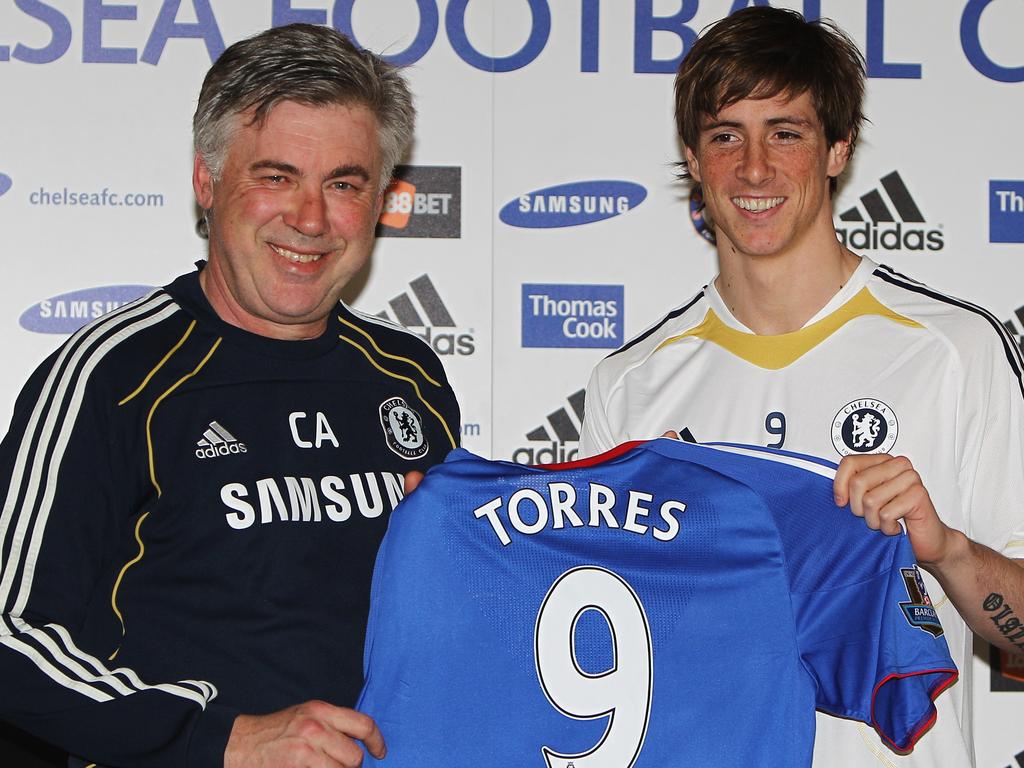 Fernando Torres signed for Chelsea in 2011.