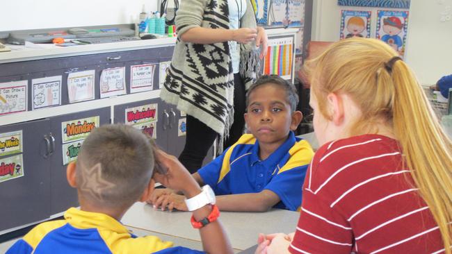 Students from Somerset College were given the chance to travel to Barambah and Murgon State School for the school's second annual trip. Photo: Supplied