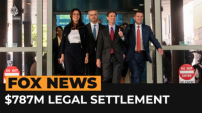 Fox News Settles Dominion Defamation Case For $787m | News.com.au ...