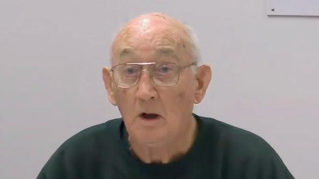 Gerald Ridsdale during the 2015 Royal Commission.